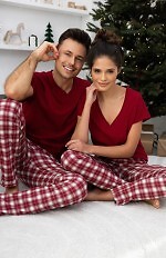 Piżama Sensis Alivia kr/r S-XL