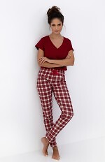 Piżama Sensis Alivia kr/r S-XL