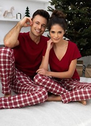 Piżama Sensis Alivia kr/r S-XL