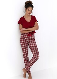Piżama Sensis Alivia kr/r S-XL
