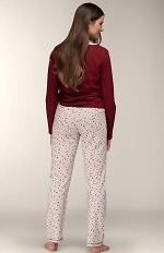 Piżama Mademoiselle Sommeil CC0141 Winter Bloom dł/r S-XL