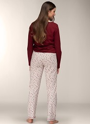 Piżama Mademoiselle Sommeil CC0141 Winter Bloom dł/r S-XL