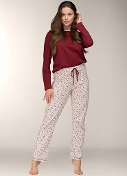 Piżama Mademoiselle Sommeil CC0141 Winter Bloom dł/r S-XL