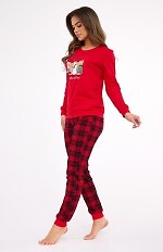 Piżama Cornette 671/421  Winter dł/r Christmas 3XL-5XL damska
