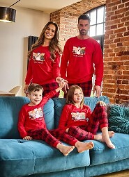 Piżama Cornette 671/421  Winter dł/r Christmas 3XL-5XL damska