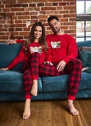 Piżama Cornette 671/421  Winter dł/r Christmas 3XL-5XL damska
