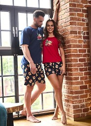 Piżama Cornette 628/432 Teddy 2 kr/r Christmas 3XL-5XL damska