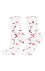 Skarpety Moraj CSL300-092 Świąteczne 35-41