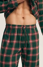 Piżama Henderson 43460 Nut dł/r M-3XL rozpinana