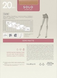 Rajstopy Conte Solo 20 den 5-XL