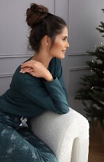 Piżama Sensis June dł/r S-XL