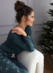 Piżama Sensis June dł/r S-XL