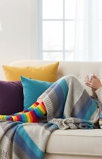 Skarpety Rebeka 44005 Paski Palce 35-40