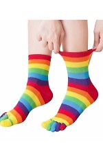 Skarpety Rebeka 44005 Paski Palce 35-40