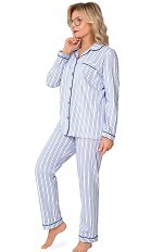 Piżama Martel 224 Ewa III dł/r M-2XL rozpinana