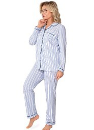 Piżama Martel 224 Ewa III dł/r M-2XL rozpinana