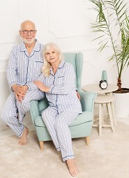 Piżama Martel 224 Ewa III dł/r M-2XL rozpinana