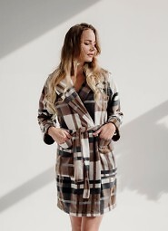 Szlafrok De Lafense 031 Kocyk S-XL damski