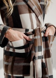 Szlafrok De Lafense 031 Kocyk S-XL damski