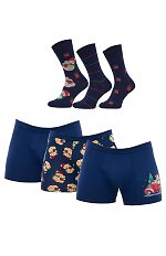 Komplet Cornette 9134/01 Świąteczny A'6 M-XL