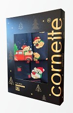 Komplet Cornette 9134/01 Świąteczny A'6 M-XL