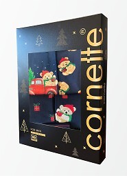 Komplet Cornette 9134/01 Świąteczny A'6 M-XL