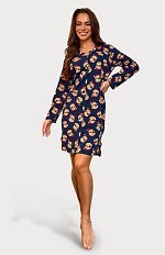 Koszula Cornette 104/474 Teddy 7 dł/r 3XL-5XL damska rozpinana