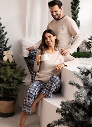 Piżama Regina 743 dł/r S-XL damska