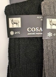 Skarpety WiK Cosas 006 Męskie Kaszmir 39-46