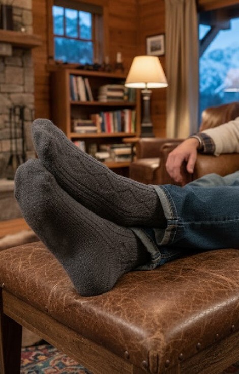 Skarpety WiK Cosas 006 Męskie Kaszmir 39-46