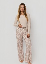 Piżama Mefemi Noelia PW85 dł/r S-2XL