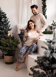 Piżama Regina 507 dł/r M-XL męska