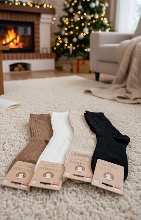 Skarpety WiK  Soxlandia 044 Kaszmir 04 35-42