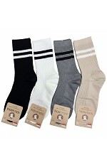 Skarpety WiK Soxlandia 044 Kaszmir Dwa Paski 12 35-42