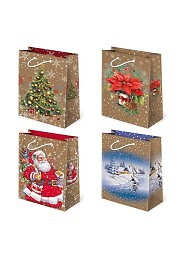 Torba Paw T-4K Kraft Set S2 Święta A'10