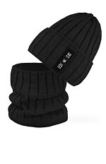 Komplet AJS 50-251 Czapka+tuba męski