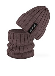 Komplet AJS 50-251 Czapka+tuba męski