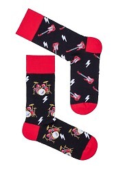 Skarpety Milena Avangard 0125-080 Gitary I Perkusja 38-41