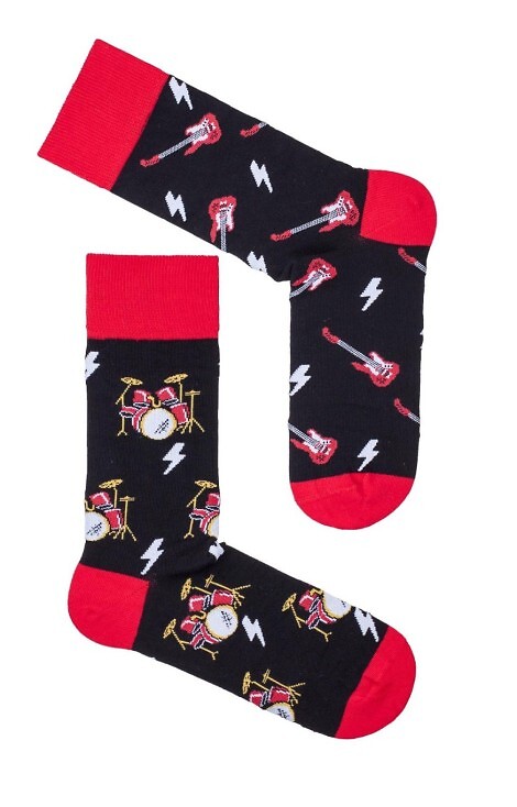 Skarpety Milena Avangard 0125-080 Gitary I Perkusja 38-41