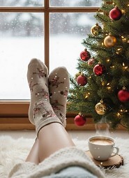 Skarpety Milena Kapibara na łyżwach 37-41