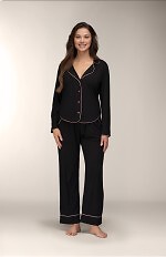 Piżama Mademoiselle Sommeil CC0154 Midnight Ease dł/r S-XL rozpinana