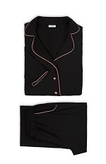 Piżama Mademoiselle Sommeil CC0154 Midnight Ease dł/r S-XL rozpinana