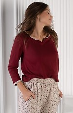 Piżama Mademoiselle Sommeil CC0140 Wildflower 3/4 S-XL