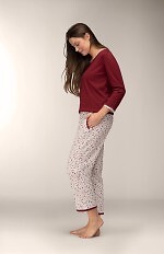 Piżama Mademoiselle Sommeil CC0140 Wildflower 3/4 S-XL