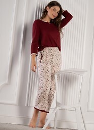 Piżama Mademoiselle Sommeil CC0140 Wildflower 3/4 S-XL
