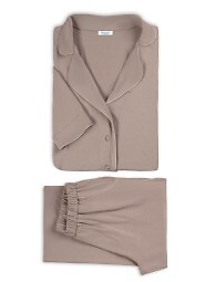 Piżama Mademoiselle Sommeil CC0153 Mocca Ease dł/r S-XL rozpinana