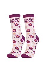 Skarpety Moraj CSLB450-004 Najlepsza Babcia A'2 35-41