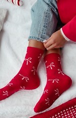 Skarpety Milena 0200-198 Kokardki 37-41