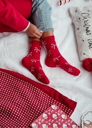 Skarpety Milena 0200-198 Kokardki 37-41