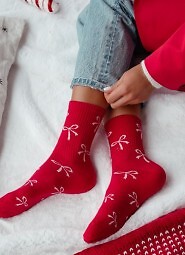 Skarpety Milena 0200-198 Kokardki 37-41